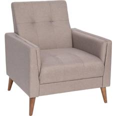 Beige Armchairs Flash Furniture Taupe Taupe Armchair