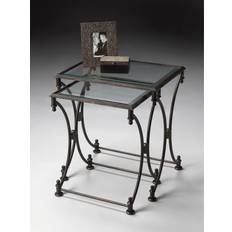 Black Nesting Tables Butler Metalworks Nesting Table 2