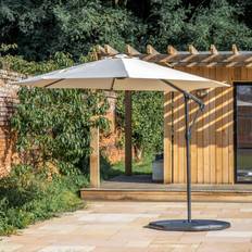 Gallery Direct Outdoor Vivek 3m Cantilever Parasol Cream