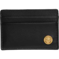 Versace Medusa Biggie leather cardholder - black One