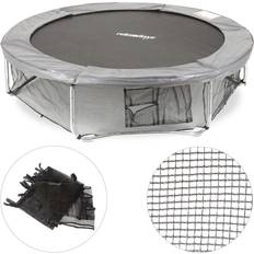 Grey Trampoline Accessories Relaxdays Rahmennetz, Trampolin Zubehör