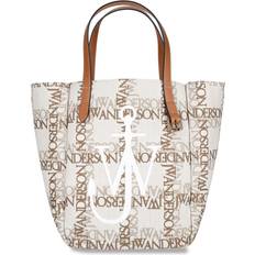 JW Anderson Belt Logo Tote Bag - Beige