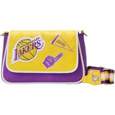 Loungefly Los Angeles Lakers Patch Icons Crossbody Bag