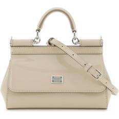Dolce & Gabbana Sicily Small Skuldertaske Beige