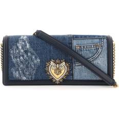 Baguette bag Dolce & Gabbana Patchwork denim Devotion baguette bag