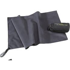 Cocoon TSU06-XL, Mikrofiber, Polyester Badehåndklæde Grå (150x80cm)