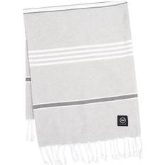 Hamam handduk Recycled by Wille Koster Hamam Eco Badlakan Vit, Orange, Blå, Grå (180x)