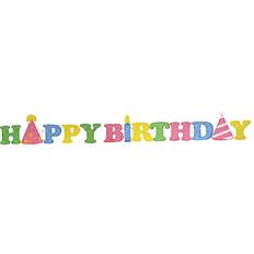 Decorative Items National Tree Company Light up Happy Birthday Sign with Decorative Item