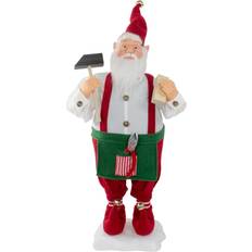 Red Figurines Northlight 24 "" Santa's Workshop Elf Animated Standing Christmas Figurine