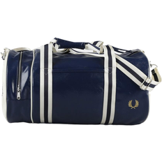 Fred Perry Classic Barrel Bag - Navy/Ecru