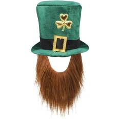 Black Hats Bristol Novelty Irish Top Hat With Beard