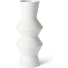 HKliving Speckled white/cream Vase 41cm