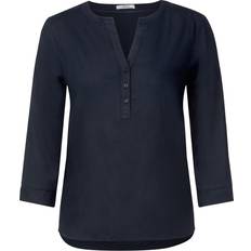 Cecil Tunic Style Blouse - Deep Blue