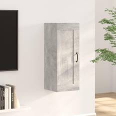 35.0 cm Wall Cabinets vidaXL Hanging Concrete Grey 35 x 34 x 90 cm Wall Cabinet