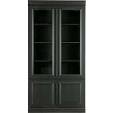 BePureHome Organize Pine Glass Cabinet