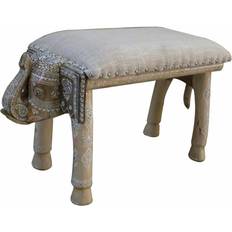 Dkd Home Decor Huonekalut Dkd Home Decor Elephant 65 Mango Seating Stool