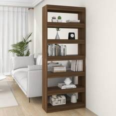 Scaffali vidaXL brown Cabinet/Room Divider Book Shelf