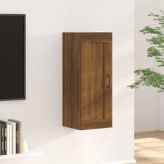 35.0 cm Wall Cabinets vidaXL Hanging Brown Oak 35 x 34 x 90 cm Wall Cabinet