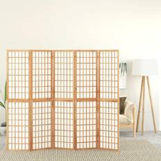 vidaXL 5-panels 200x170 foldbar japansk Rumdeler 200x170cm