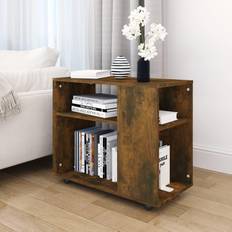 vidaXL smoked oak Side Small Table