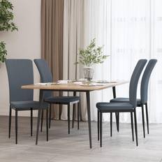Velour spisebordsstole vidaXL Spisebordsstole 4 stk. velour Køkkenstol 4stk