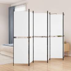 vidaXL 6-panels stof Rumdeler 300x180cm