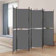 vidaXL Anthracite, 300 6-Panel Room Divider