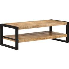 Tafels vidaXL Salontafel 120 x 55 x 40 cm Massief Mangohout