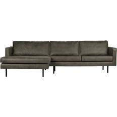Grøn chaiselong sofa BePureHome Rodeo Chaiselong Sofa 3 personers
