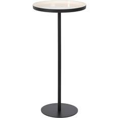 Beige Tables Basses BigBuy Home D'appoint 40 x 40 x 85 cm Noir Crème Fer Table Basse