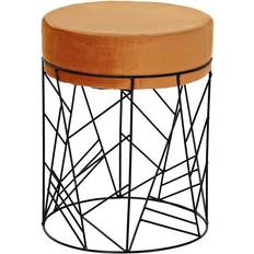 Dkd Home Decor Metal Fodskammel 2stk