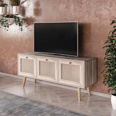 Beige Benker LOTO LIVING Tv TV-benk