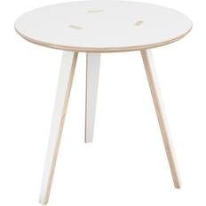 Tojo RUND side birch multiplex Coffee Table 45cm