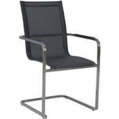 Plata Sillones Stern Freischwingersessel Evoee Edelstahl Mit Bezug Textilen Anthrazit Sillón