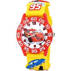 Plastband Disney Time Teacher 3D Bilklocka Med Gult Plastband