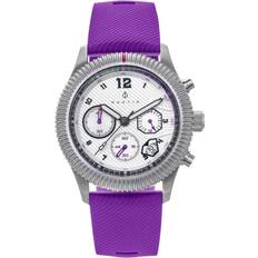 Nautis Meridian Chronograph Strap Watch Purple