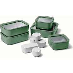 Green Kitchen Containers Caraway 14-Piece Food Set Kitchen Container