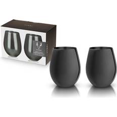 Viski Gunmetal Wine Glass 2pcs