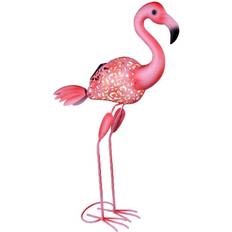 LED-belysning - Pink Bedlamper Globo Flamingo Solcellebelysning Bedlampe