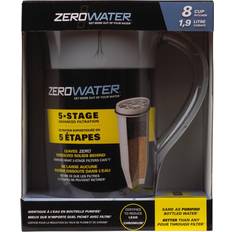 ZeroWater Pitchers ZeroWater 8-Cup Round Filter 0 TDS Tap Pitcher