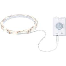 Batteridrevede - Hvid LED bånd Paulmann Striber Sæt 5 V 1 m Varmhvid 1 Set LED bånd