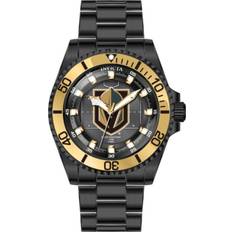 Invicta Black Ladies NHL Watch