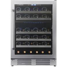 Wine fridge built in Equator Advanced Appliances WR Zone 52-Bottle Free Standing/Built-in Silver