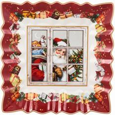 Spülmaschinengeeignet Kleinere Teller Villeroy & Boch Toy Fantasy Square Santa Dessert Plate