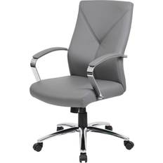 Furniture Boss Office Products B10101GY 41" Plus Executive Office Chair