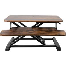 Sit stand desk frame Vivo Rustic Vintage Writing Desk