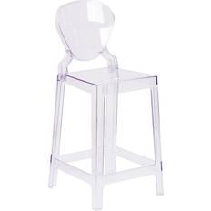 Transparent Bar Stools Flash Furniture Ghost Bar Stool