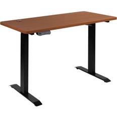 Wood home office desk Flash Furniture Tanner Standing Writing Desk