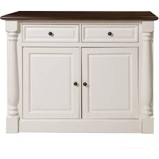 White Sideboards Crosley FURNITURE Shelby Sideboard