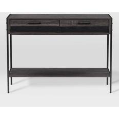 Black entryway table CorLiving Joliet Entryway Console Table